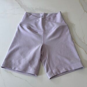 Yogalicious Lavender Athletic Shorts